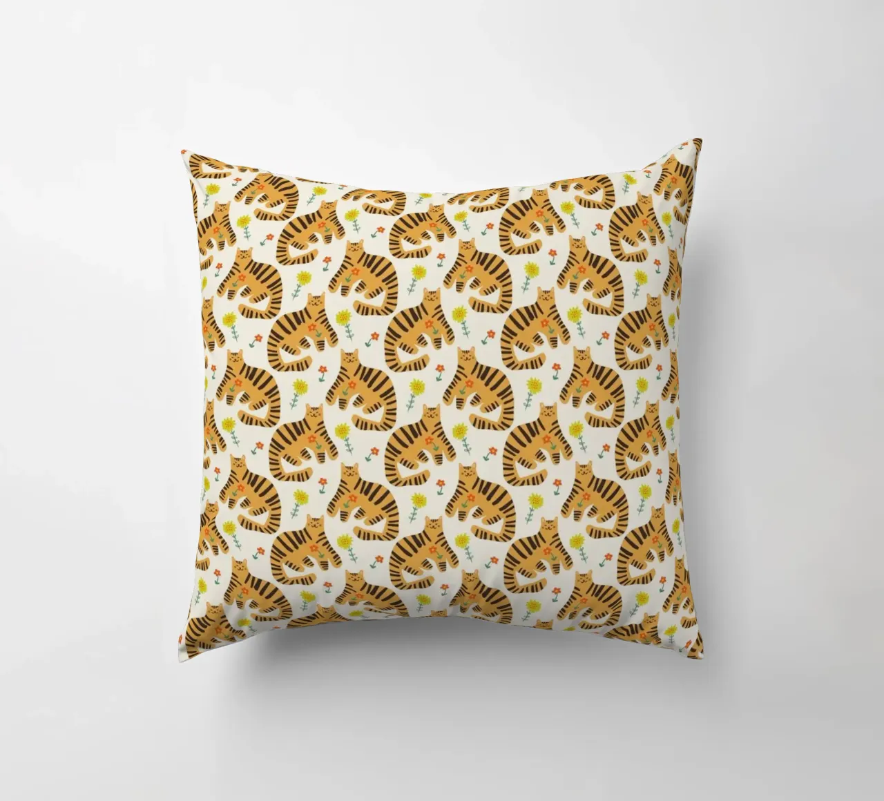 Tiger Pattern No 11 cuscino da treechild