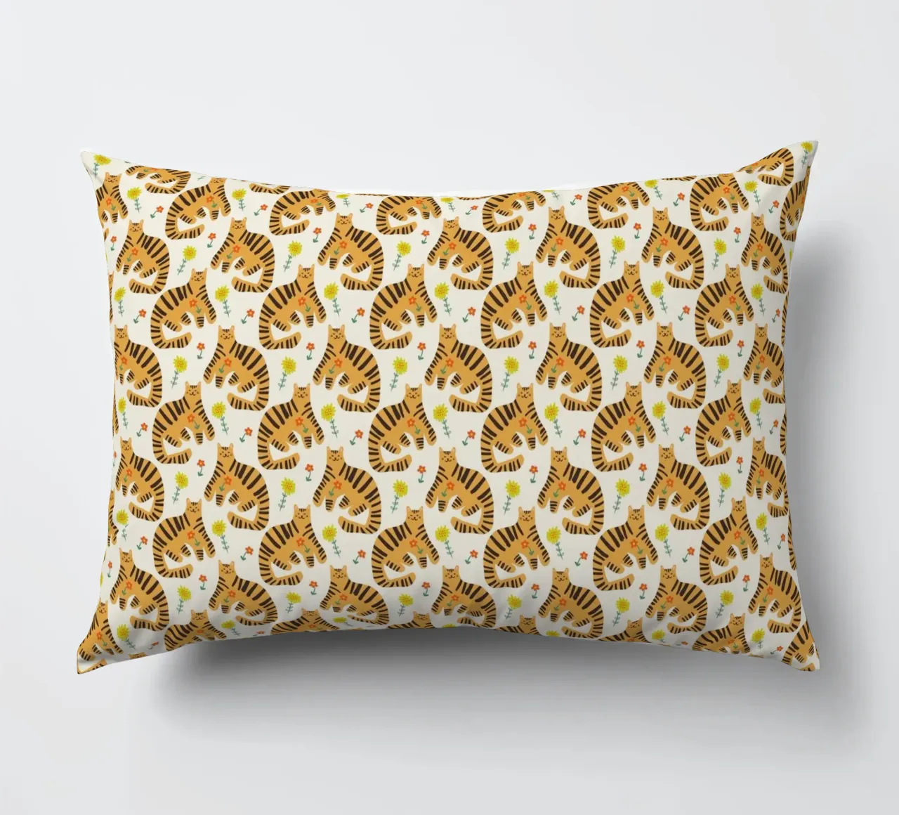 Tiger Pattern No 11 cuscino da treechild