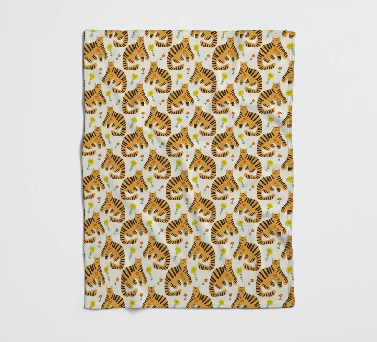 Tiger Pattern No 11 coperta in pile da treechild
