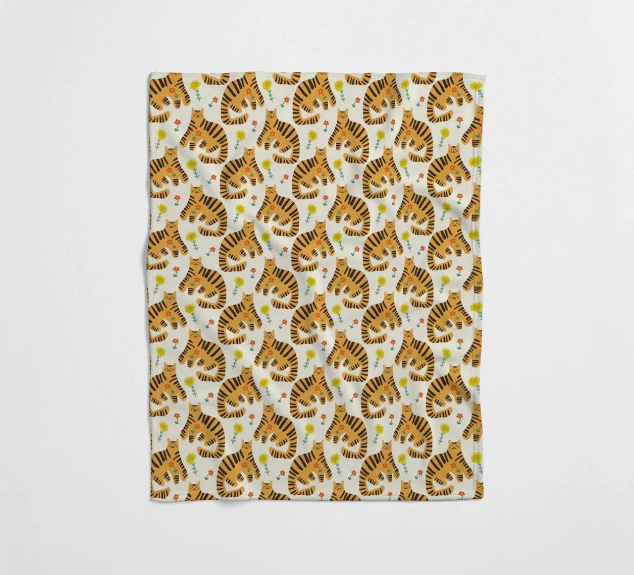 Tiger Pattern No 11 coperta in pile da treechild