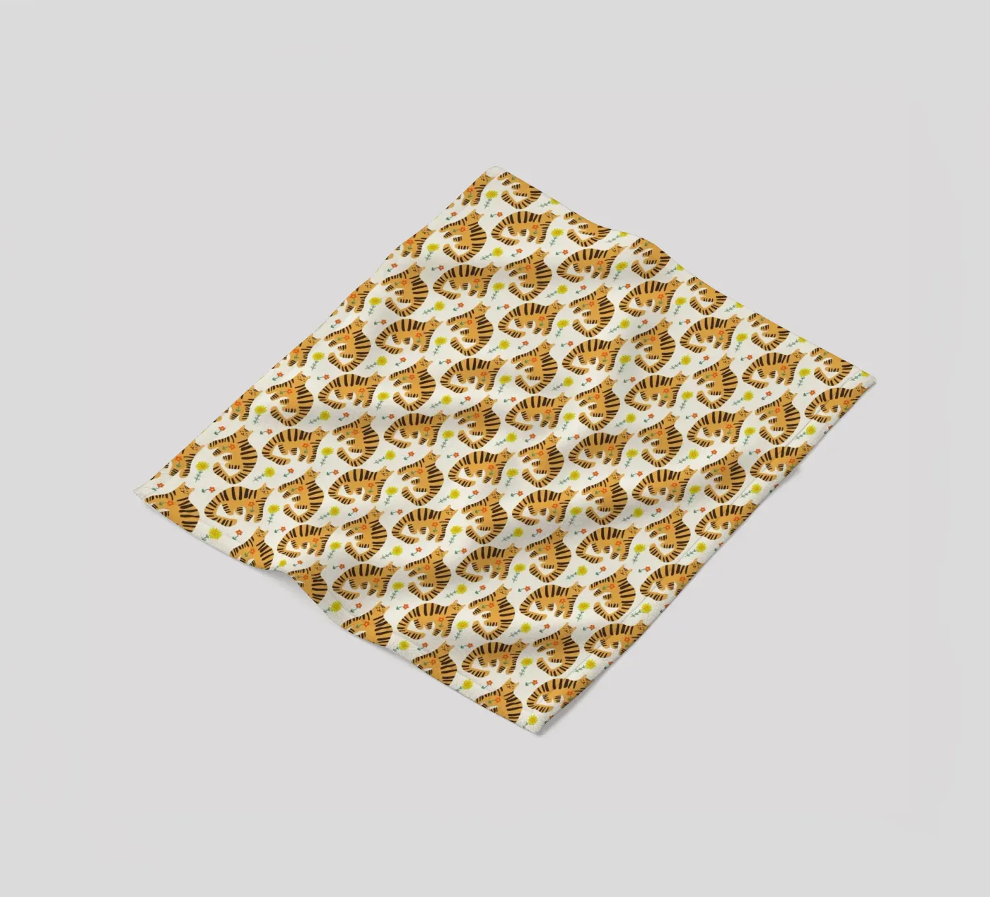 Tiger Pattern No 11 Fleecedecke von treechild