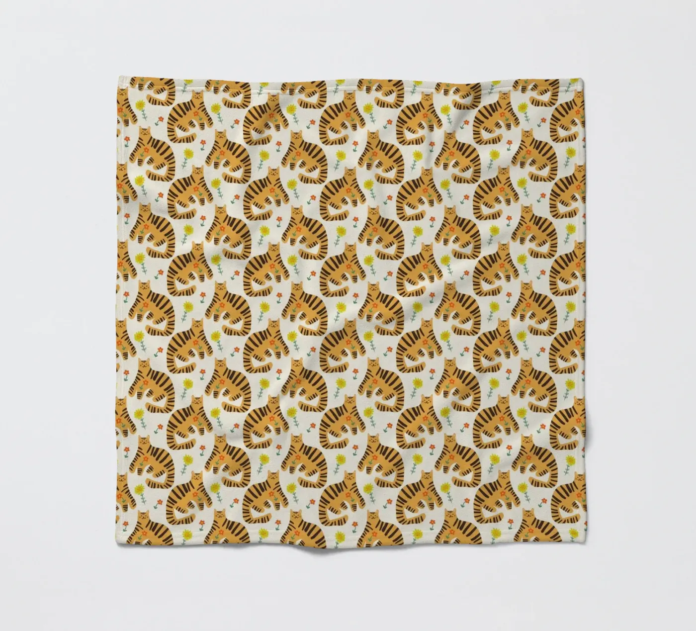 Tiger Pattern No 11 Fleecedecke von treechild