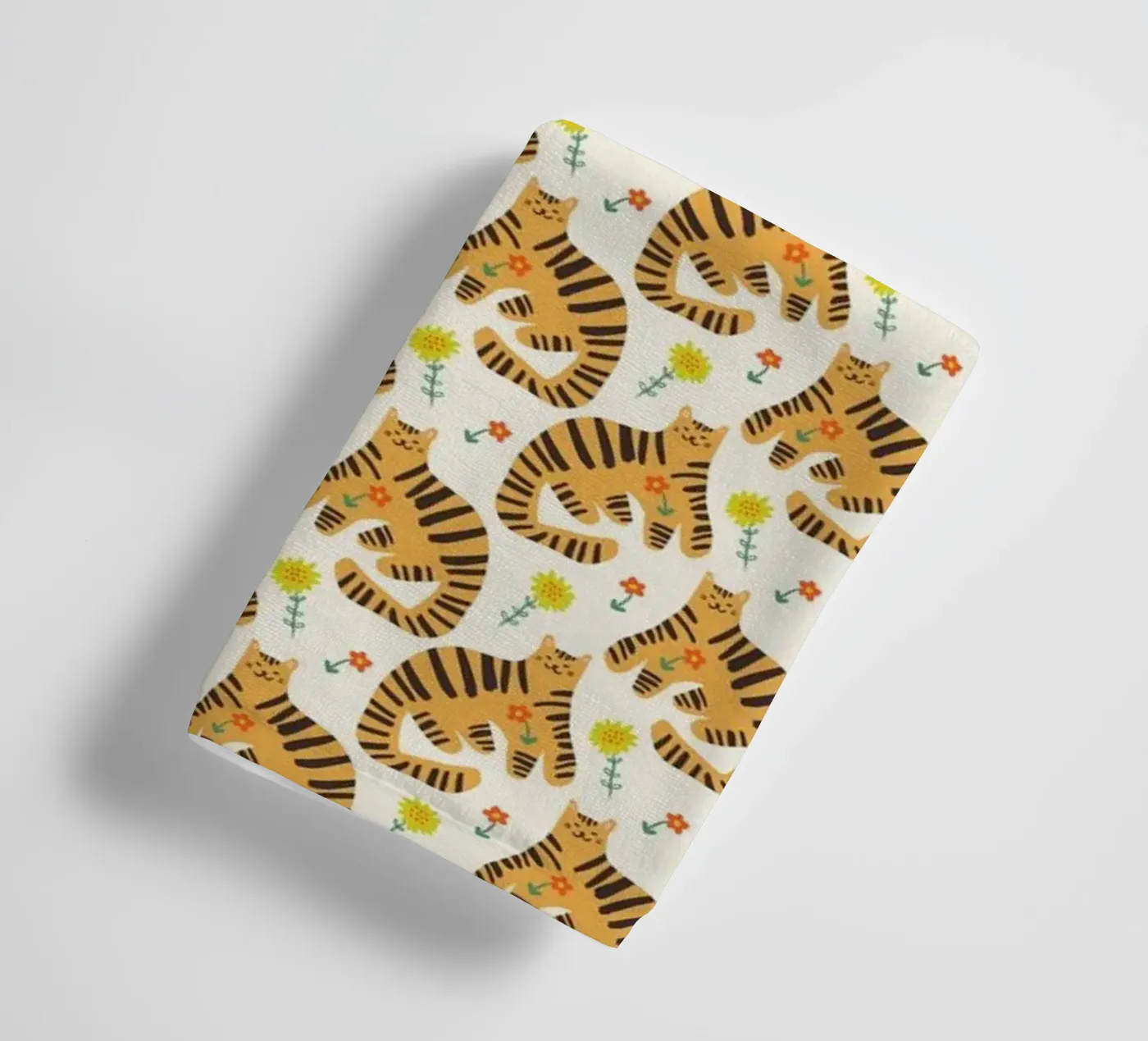 Tiger Pattern No 11 towel by treechild