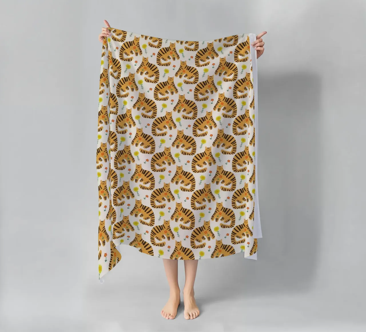 Tiger Pattern No 11 telo mare da treechild