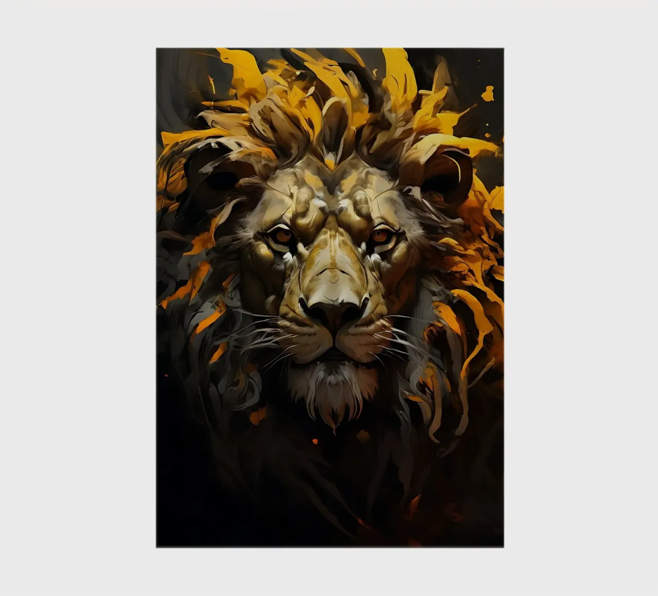Lion_style_G_2 notebook by Tierisch bunt by LK