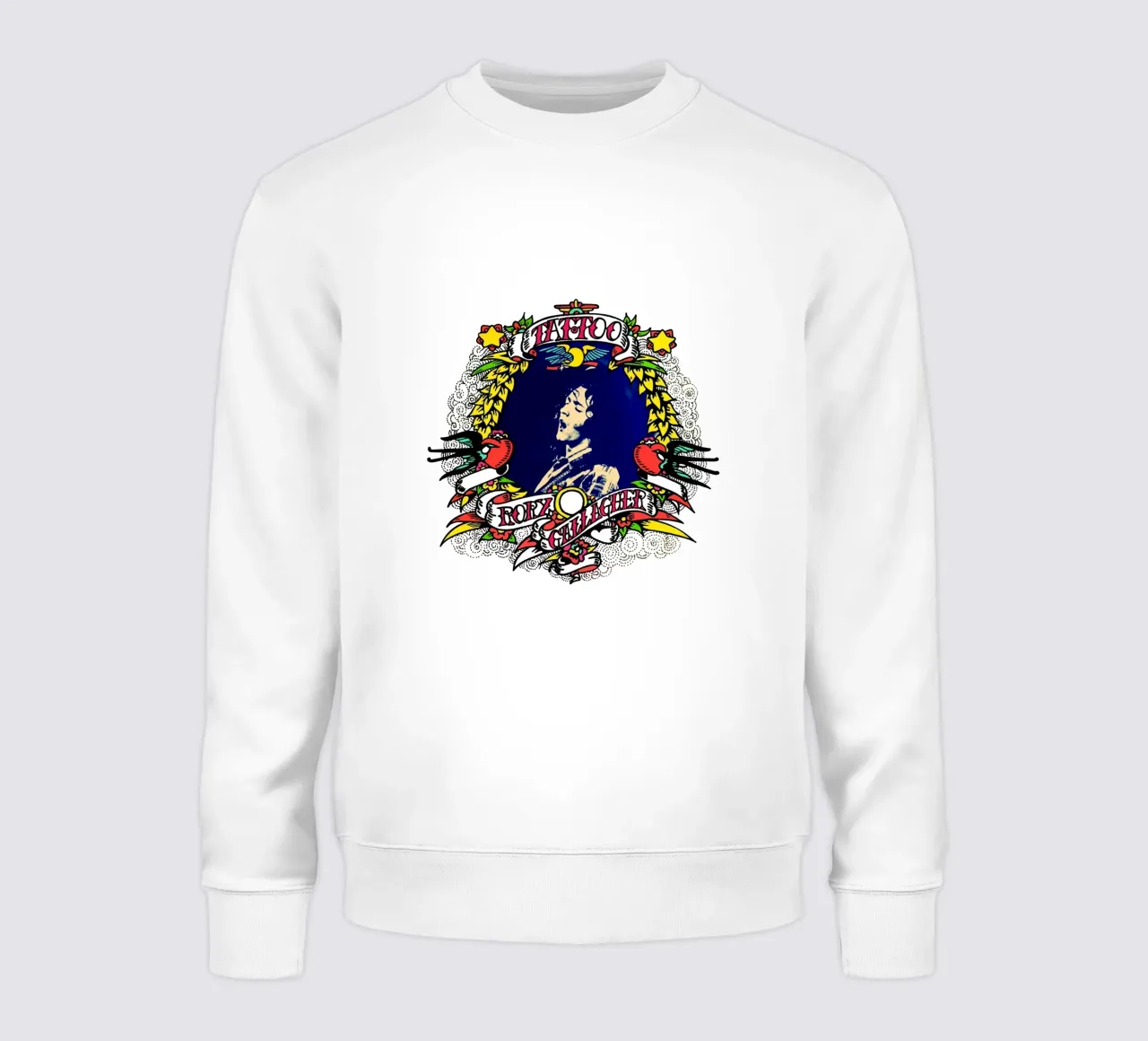 Stile classico - Rory Gallagher felpa da https://www.juniqe.com/uk/shop/Henndraws