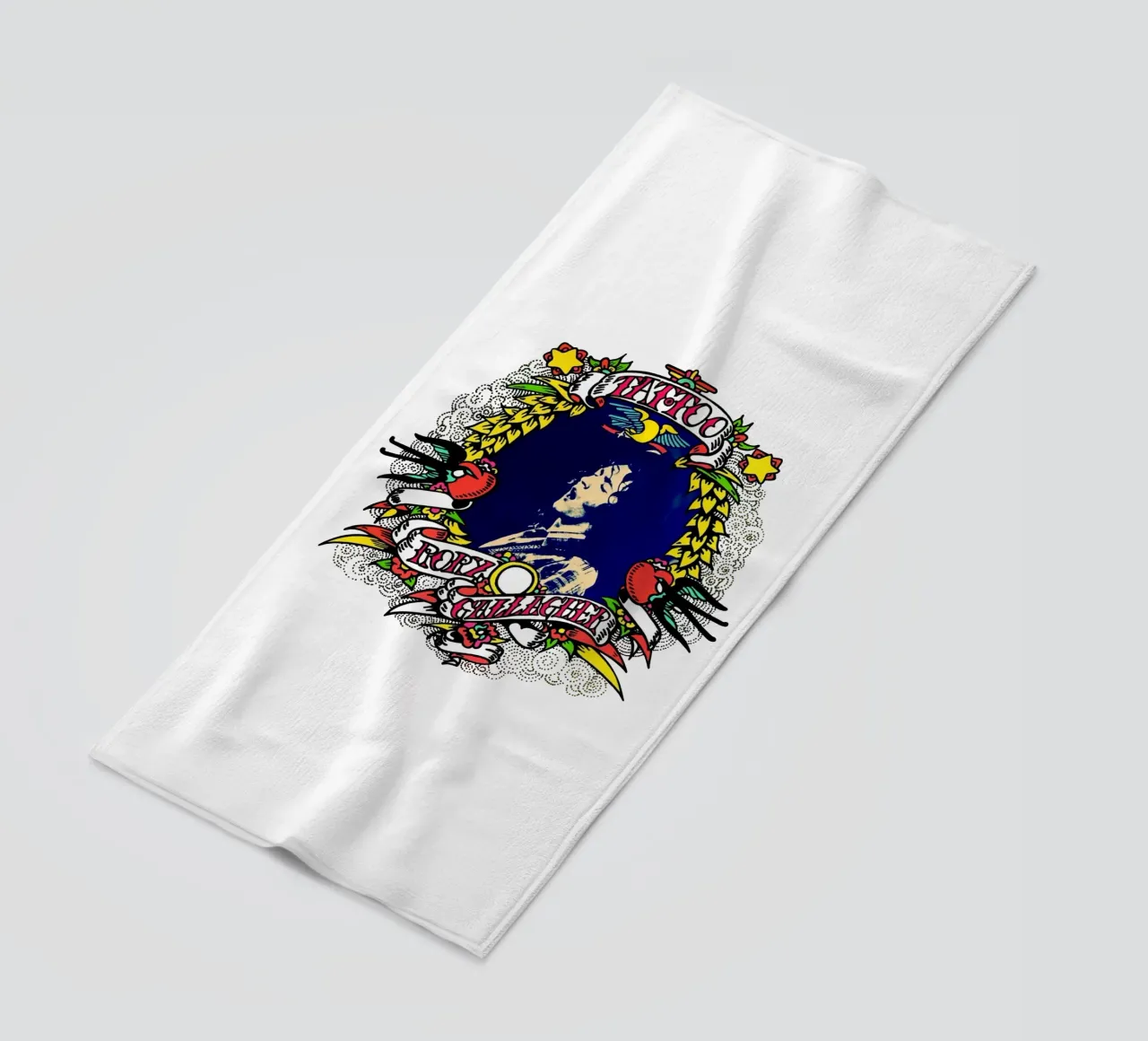 Stile classico - Rory Gallagher telo mare da https://www.juniqe.com/uk/shop/Henndraws