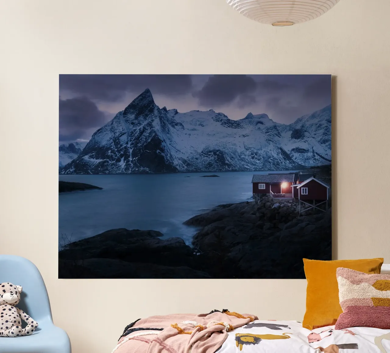 Architecture of Escape canvas with Floater frame by PhotoVibe Decor