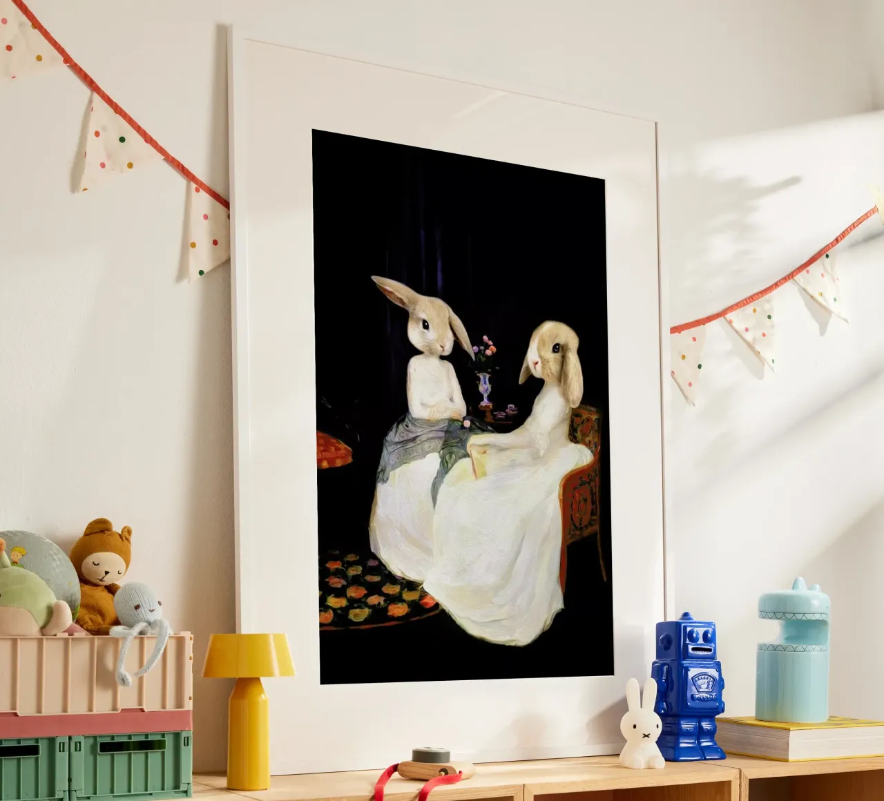 Pomenpam poster con telaio in legno da Tein Lucasson
