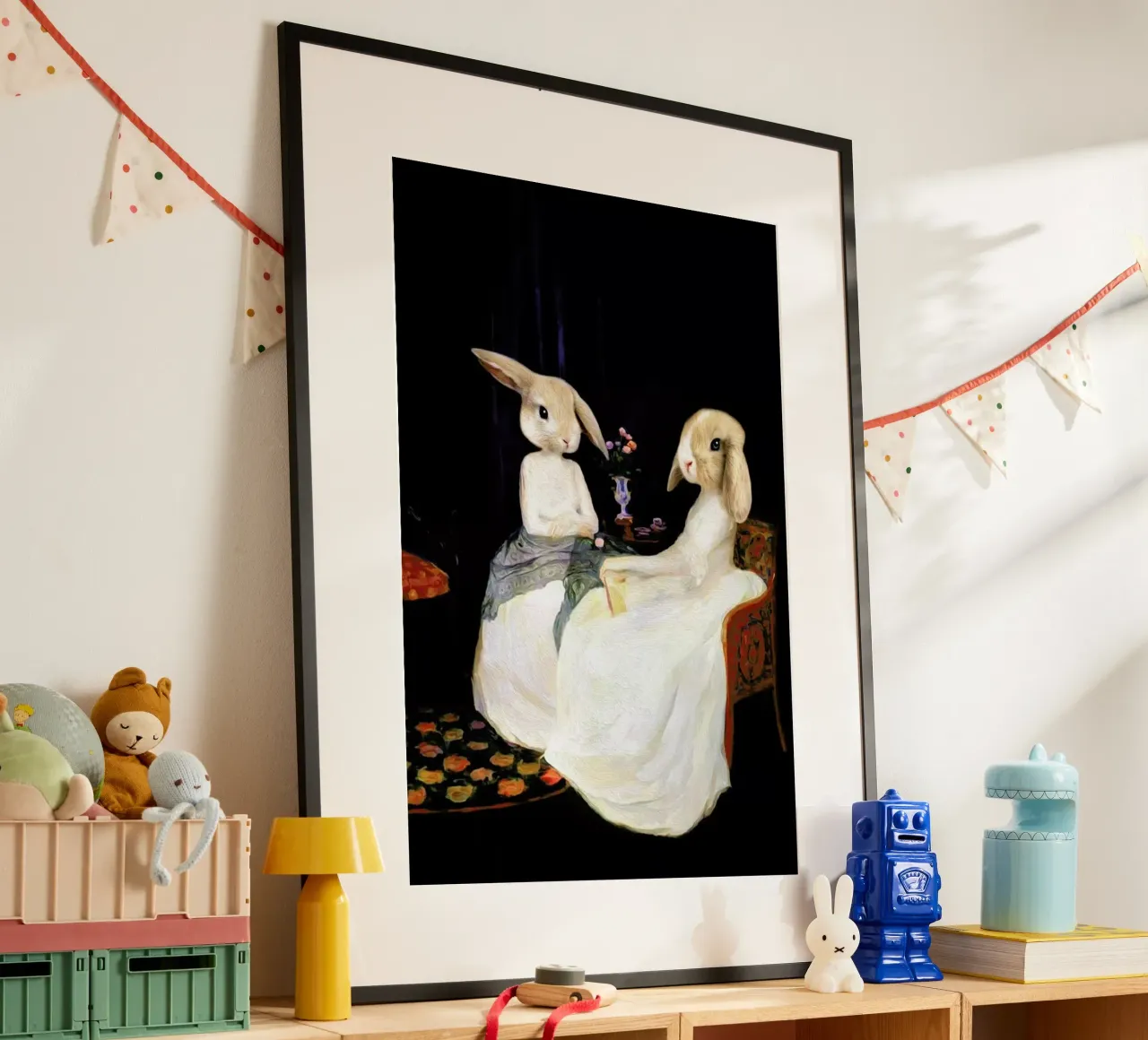 Pomenpam poster con telaio in legno da Tein Lucasson