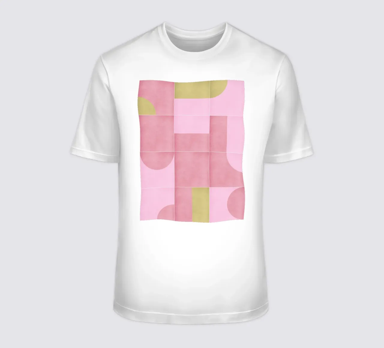 Retro Tiles 14 t-shirt da designdn