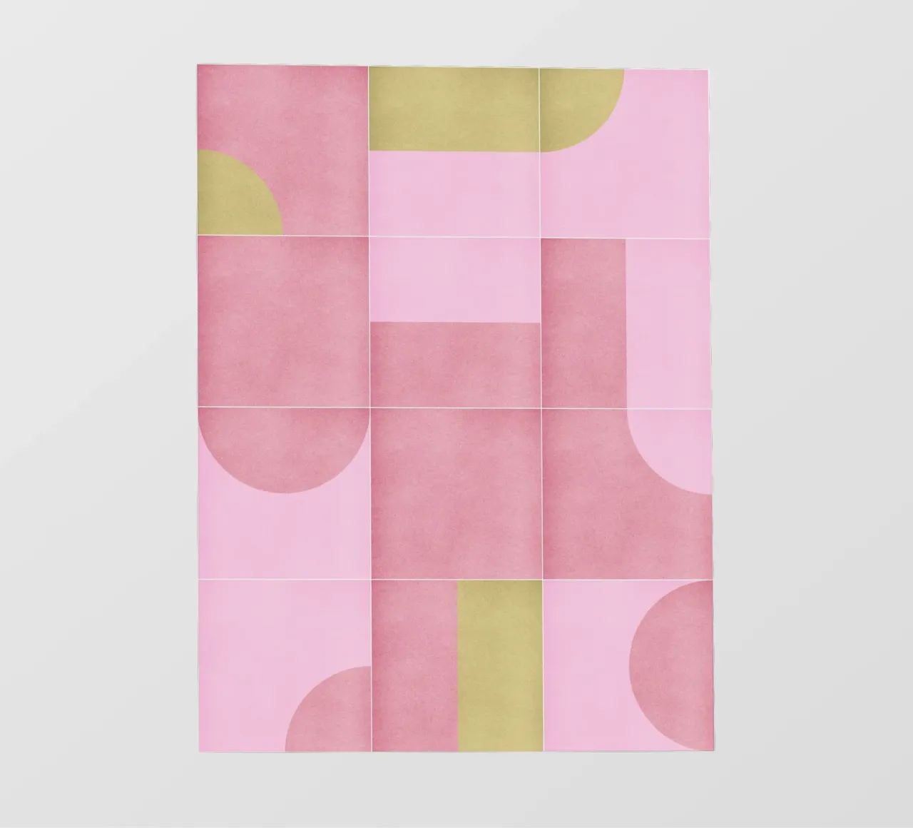 Retro Tiles 14 telo in pvc da designdn