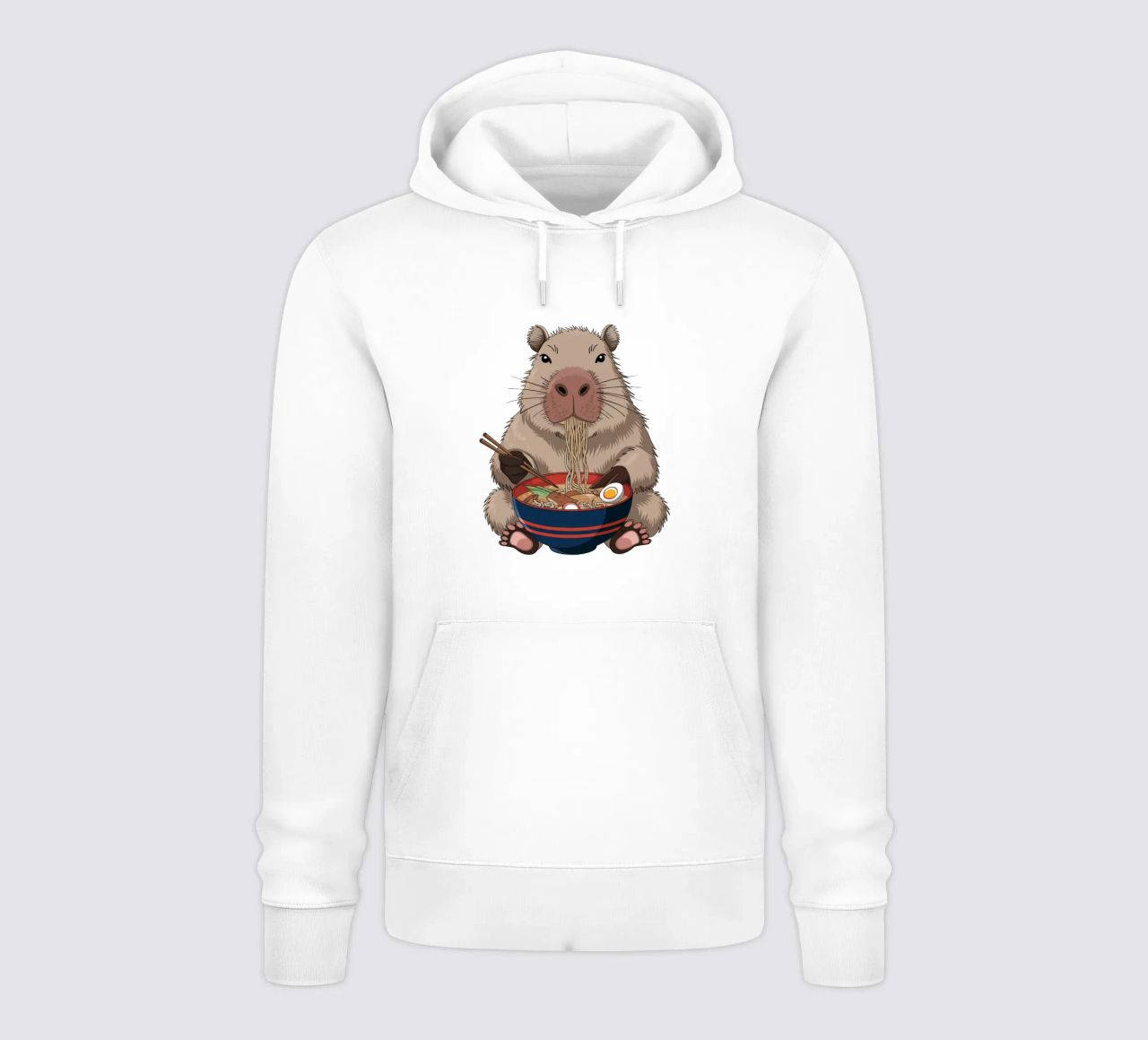 Capy & Bara Nudelfreak felpa con cappuccio da Capy & Bara