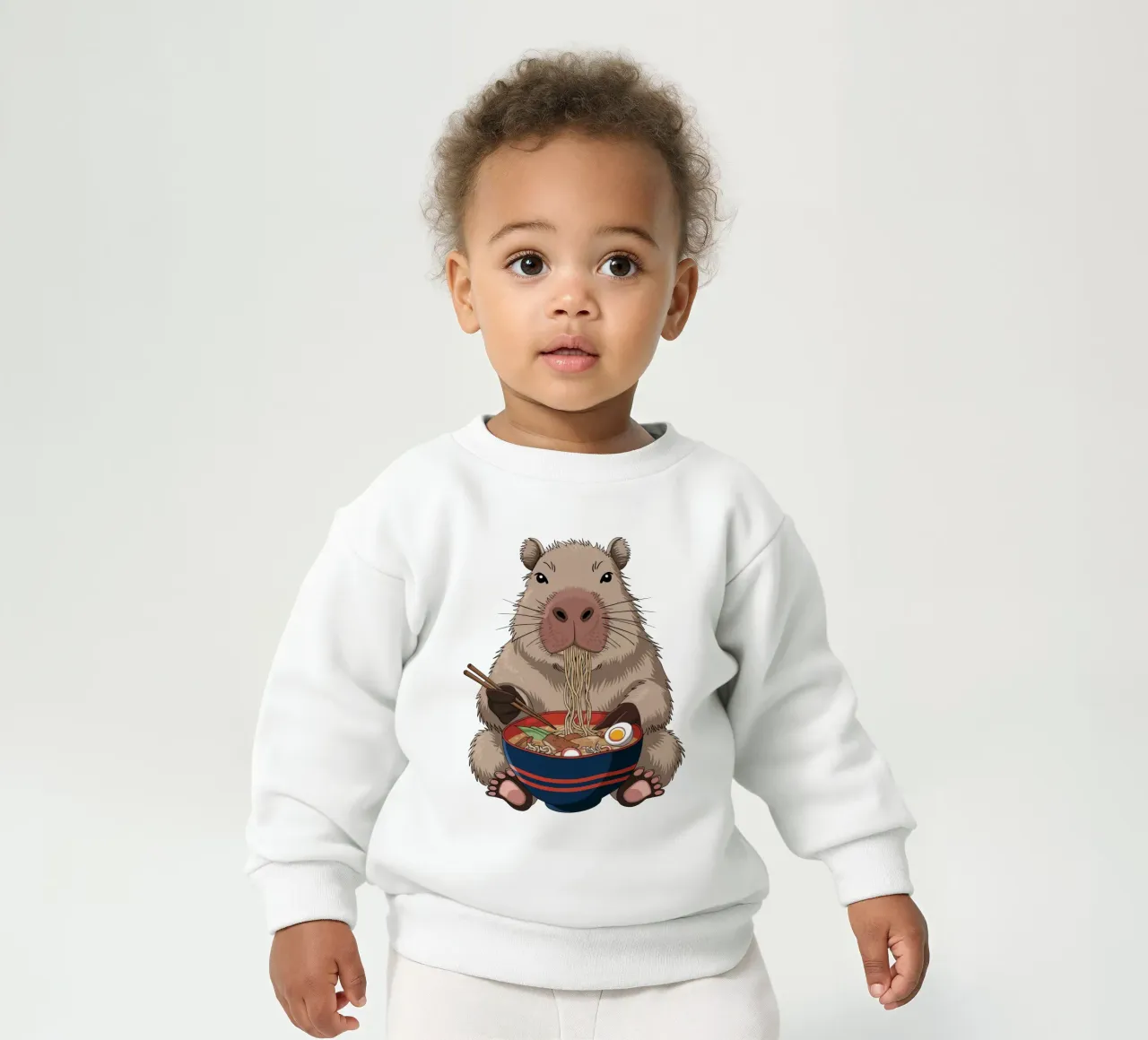 Capy & Bara Nudelfreak sudadera de bebé de Capy & Bara