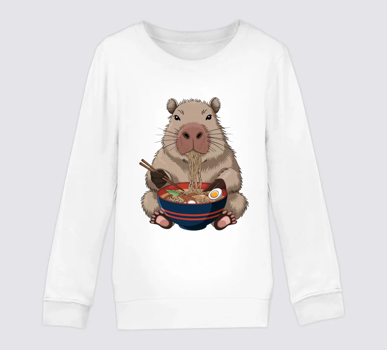 Capy & Bara Nudelfreak felpa bambino da Capy & Bara