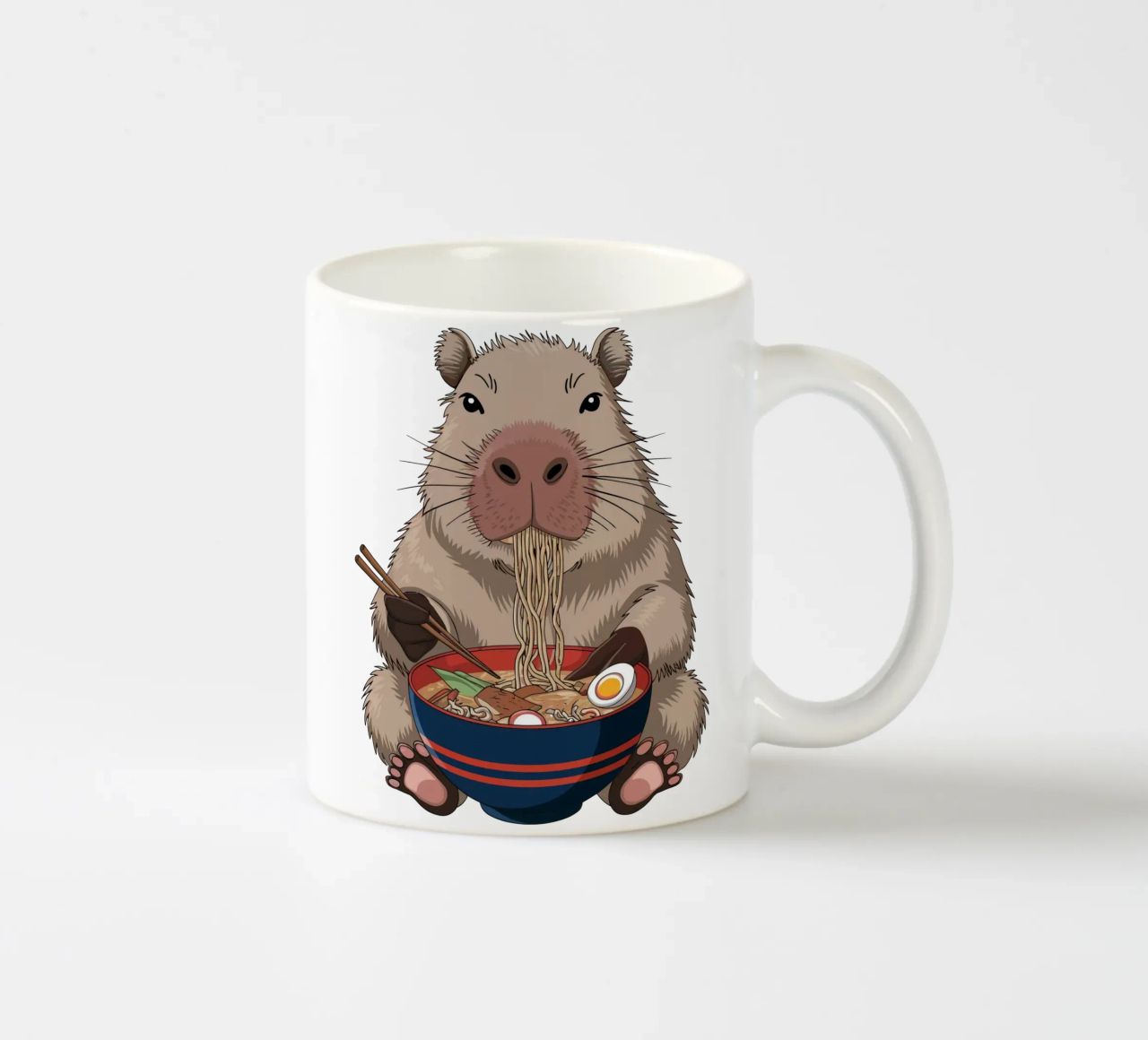 Capy & Bara Nudelfreak tazza in ceramica da Capy & Bara