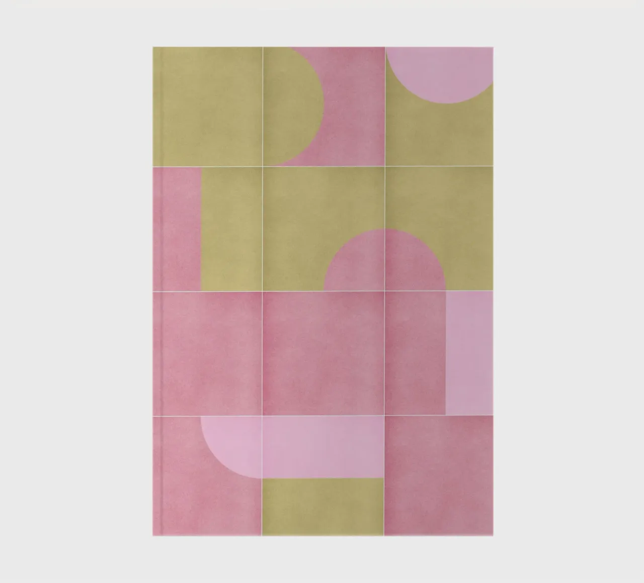 Retro Tiles 15 notebook by designdn