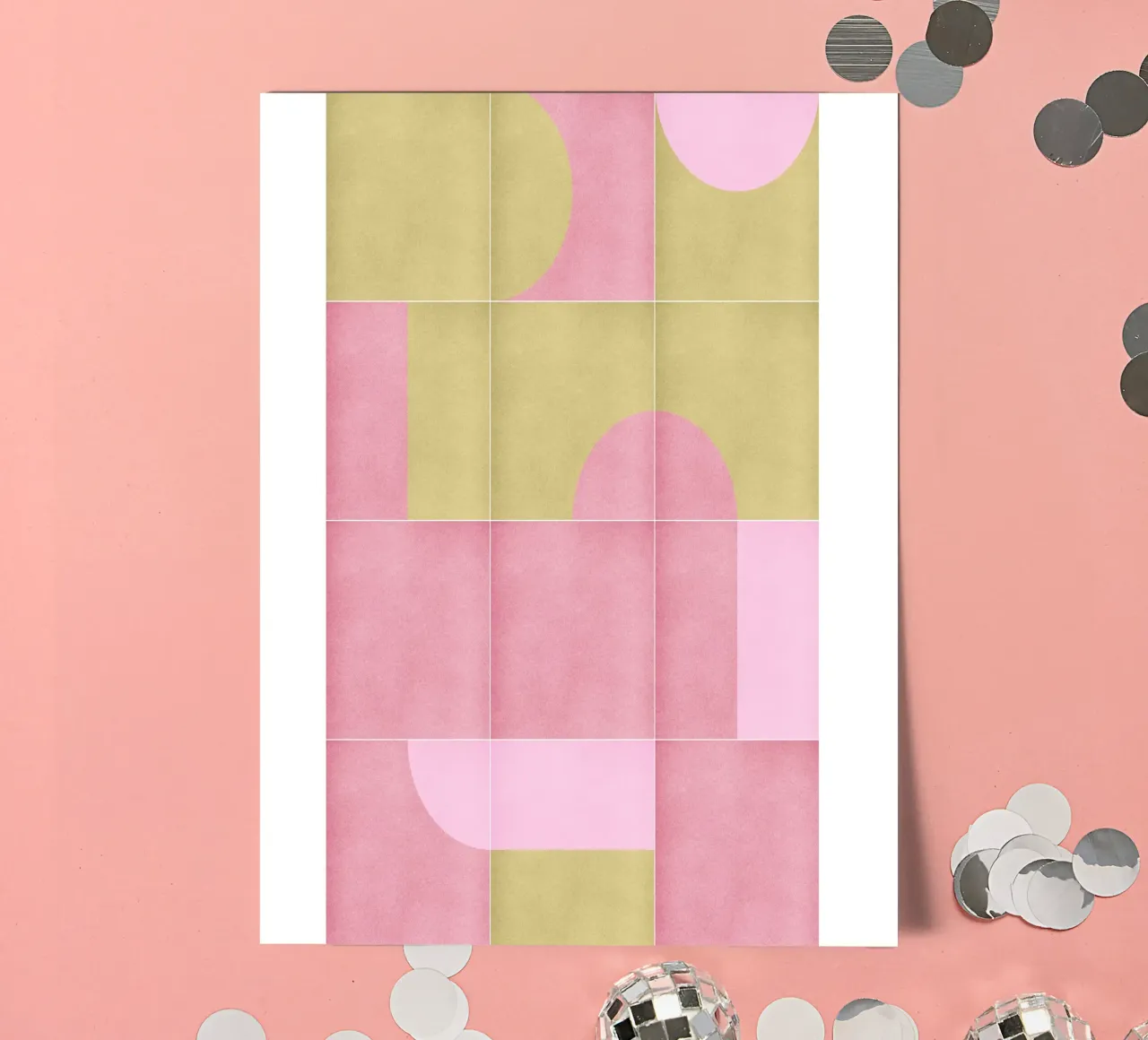 Retro Tiles 15 foglio adesivo da DesigndN