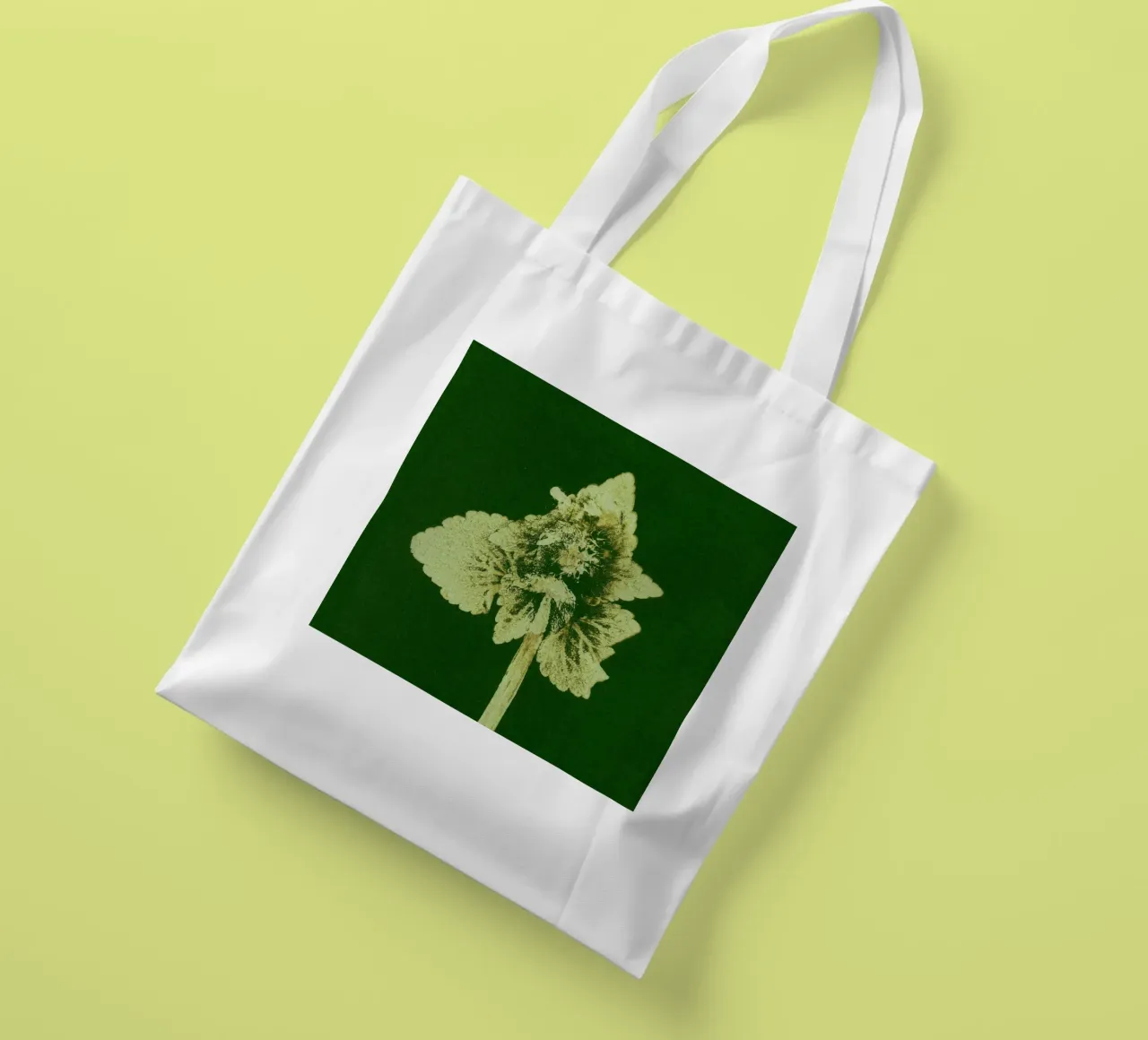 Botanische Eindrücke | Lamium purpureum v3 Jutebeutel von Ivona Maris