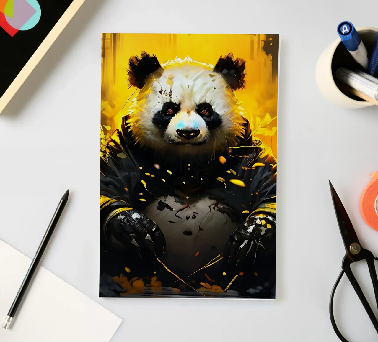Panda_style_G_1 notebook by Tierisch bunt by LK