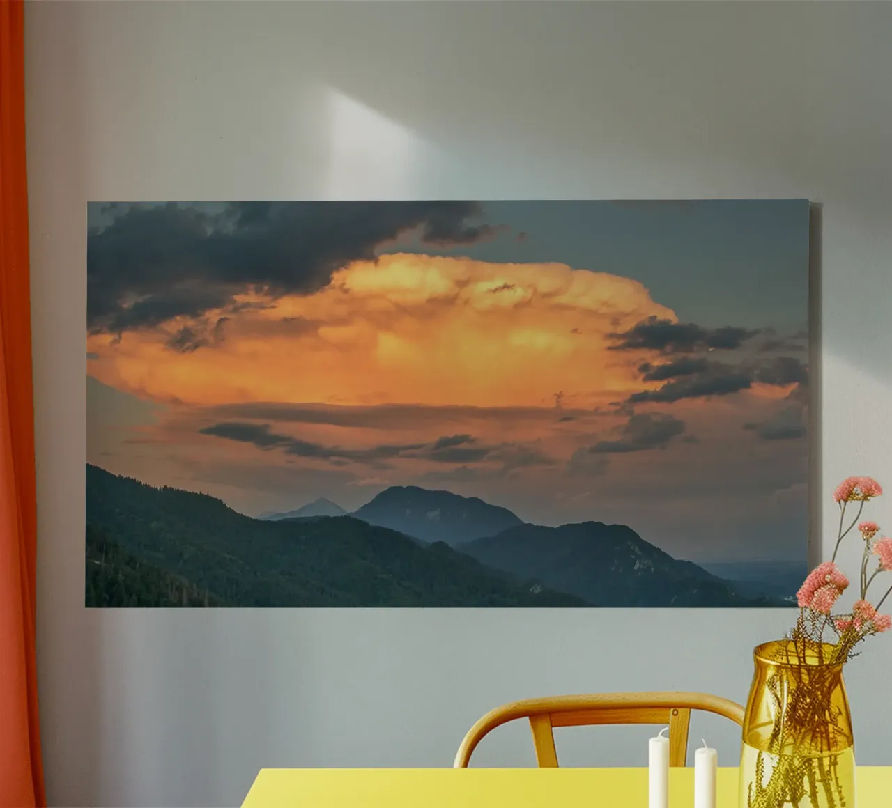 Sussurri di sentieri d'autunno tela con Cornice a cassetta da PhotoVibe Decor