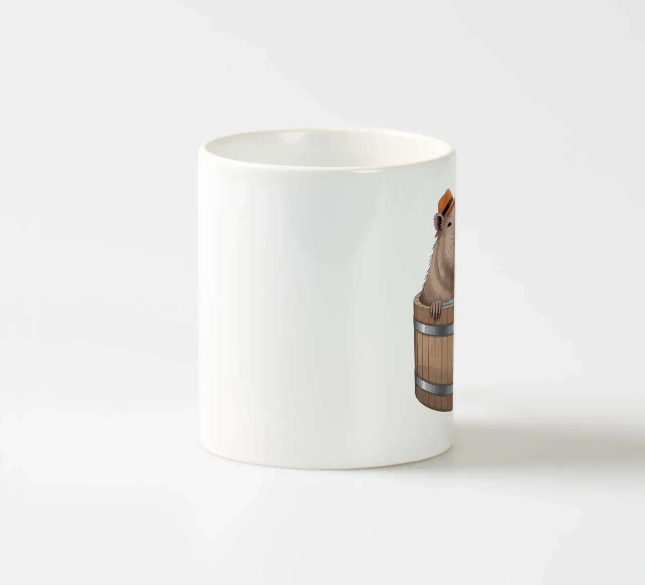 Capy & Bara beim Plantschen tazza in ceramica da Shirtfantastisch