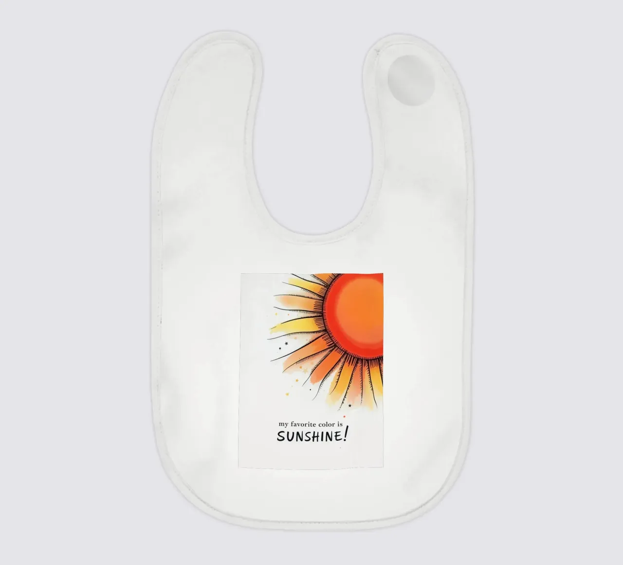 Sunshine bavaglino da 20 Farben
