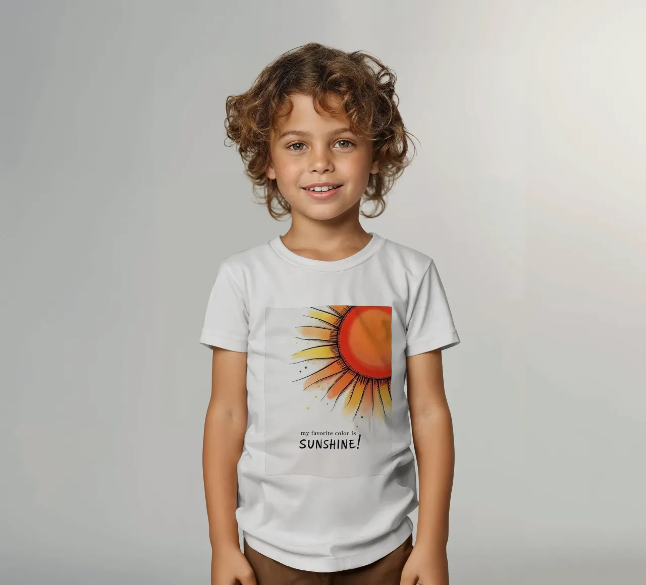 Sunshine t-shirt bambini da 20 Farben
