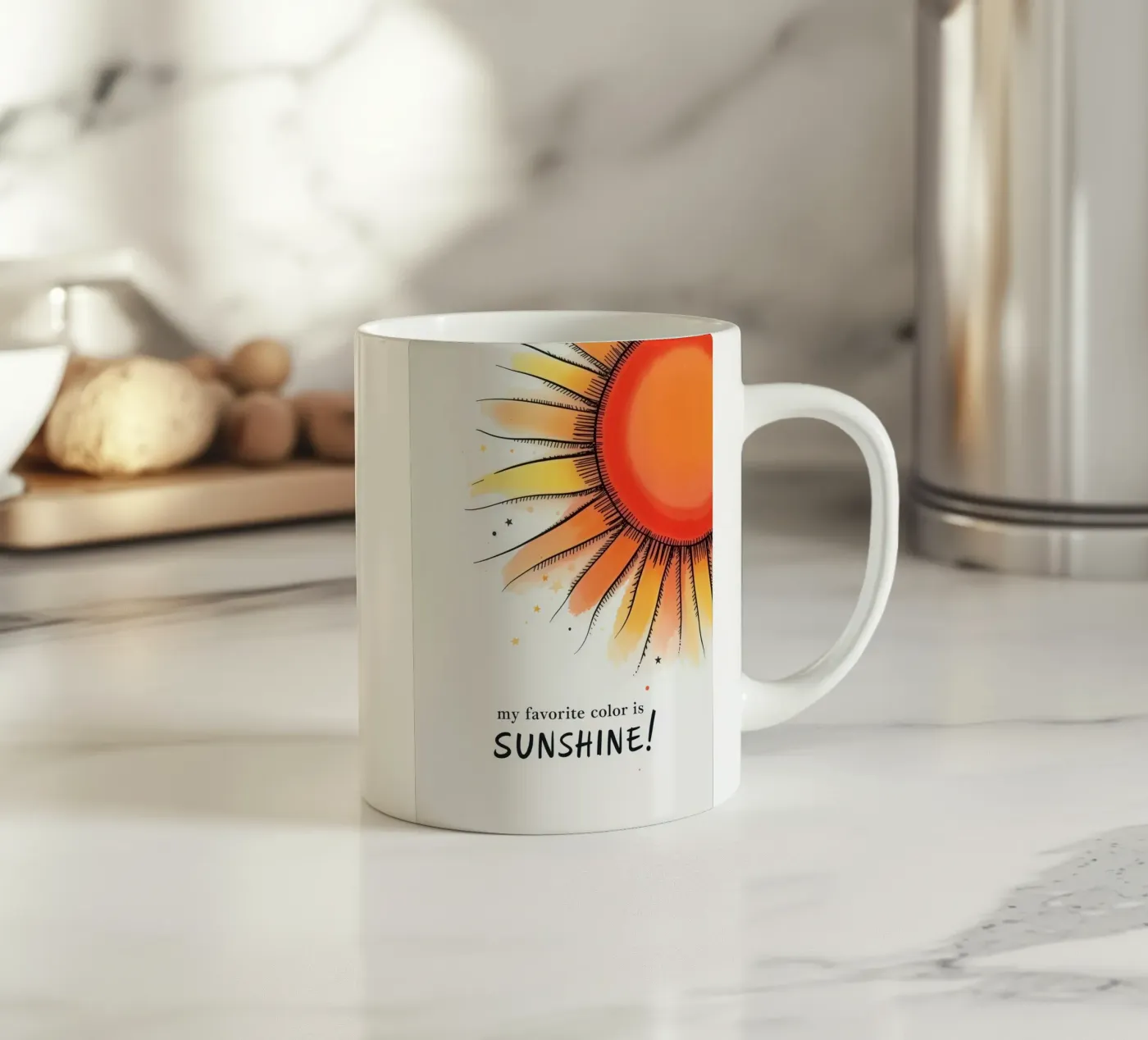 Sunshine ceramic mug by 20 Farben