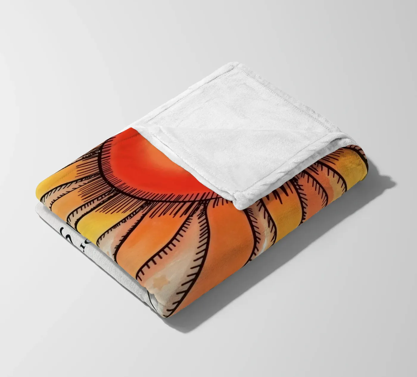 Sunshine fleecedeken van 20 Farben