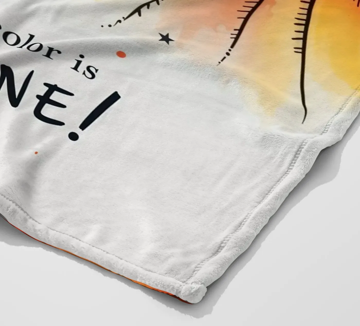 Sunshine fleecedeken van 20 Farben