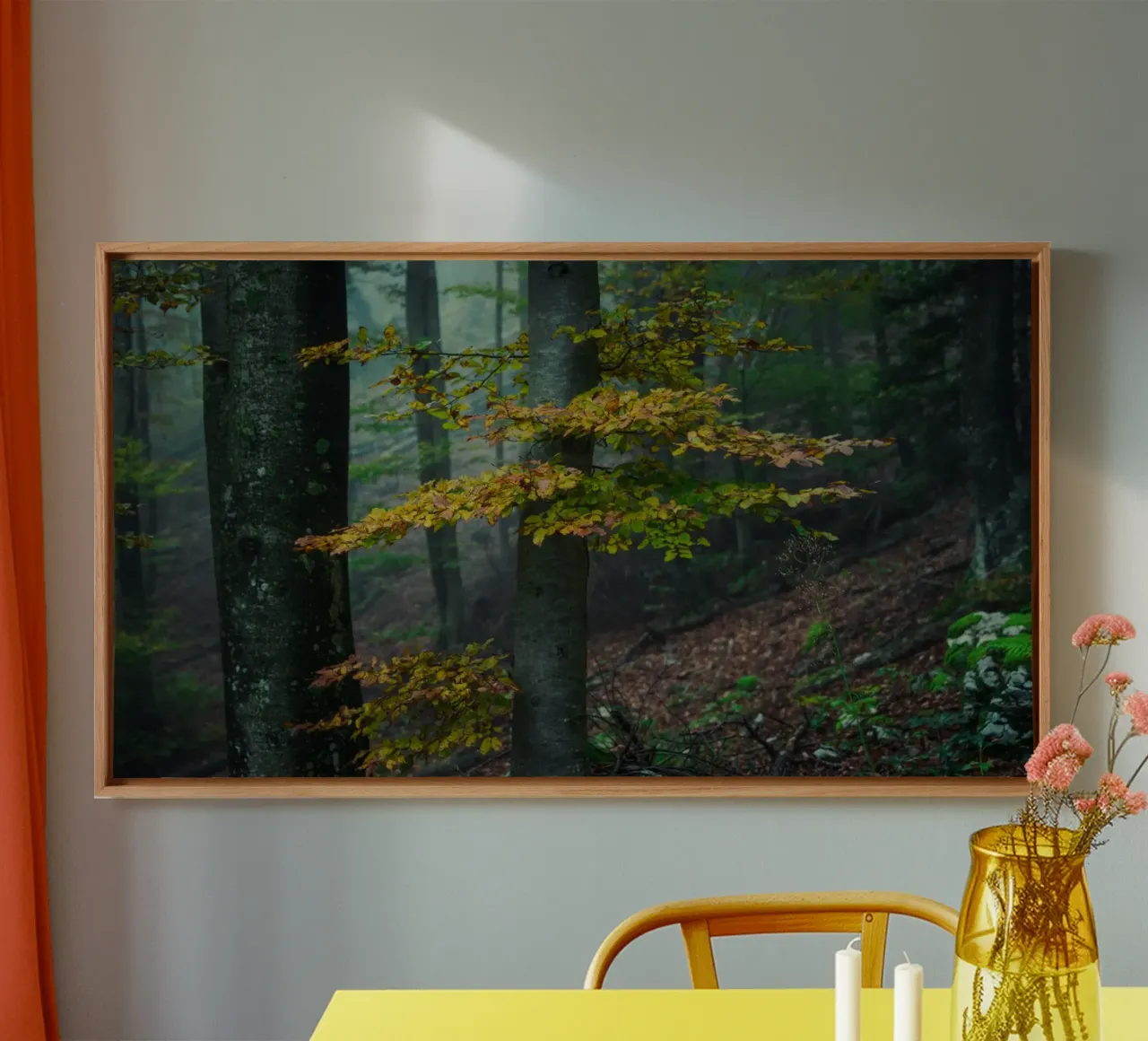 Whispers of Autumn Trails canvas by PhotoVibe Decor