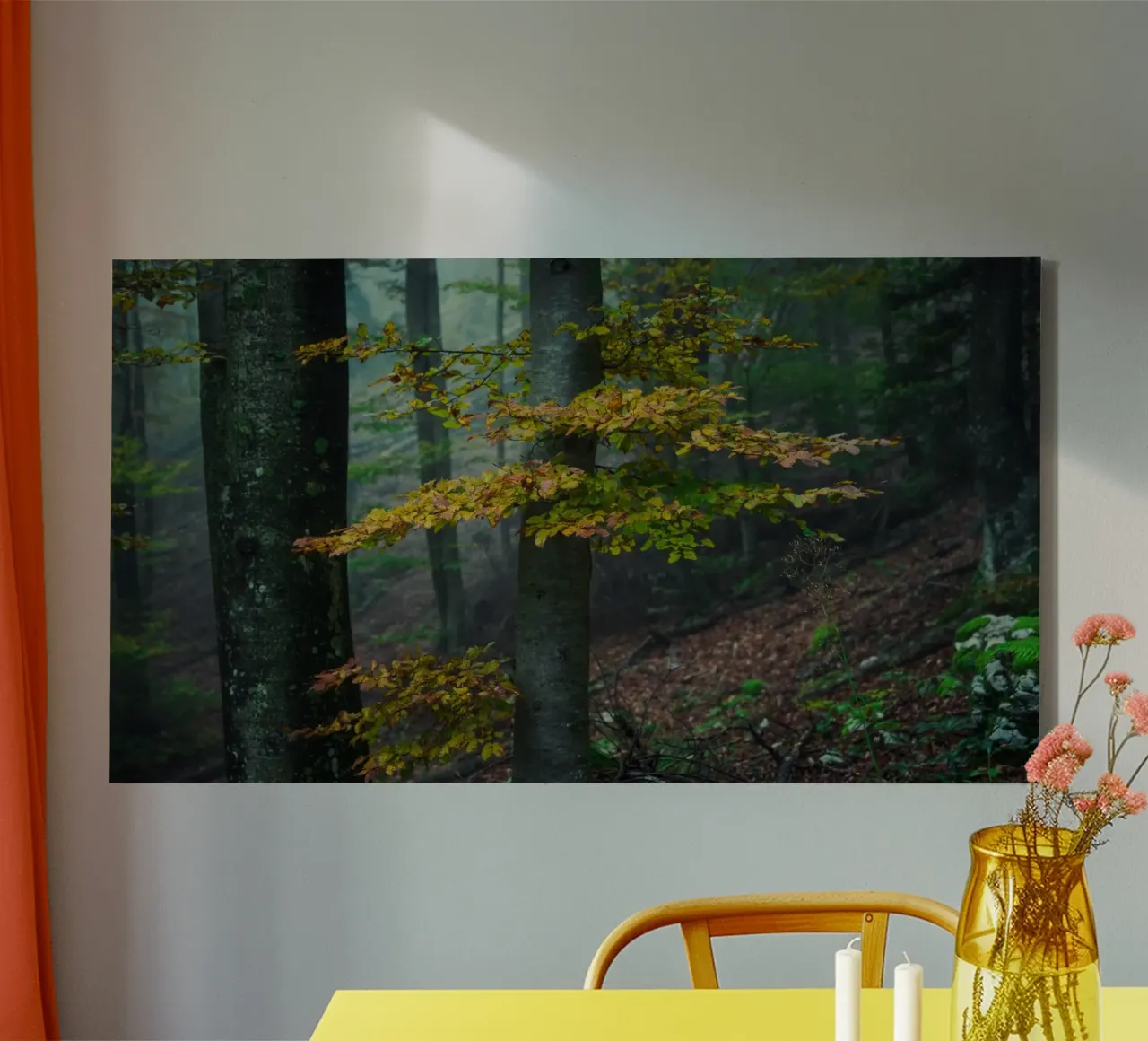Whispers of Autumn Trails canvas by PhotoVibe Decor