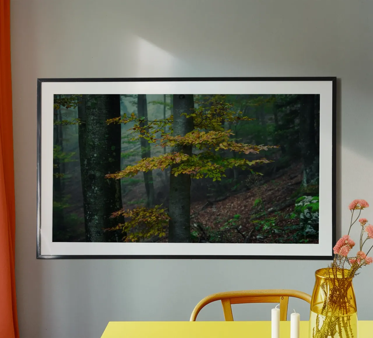 Sussurri di sentieri d'autunno carta hahnemühle da PhotoVibe Decor