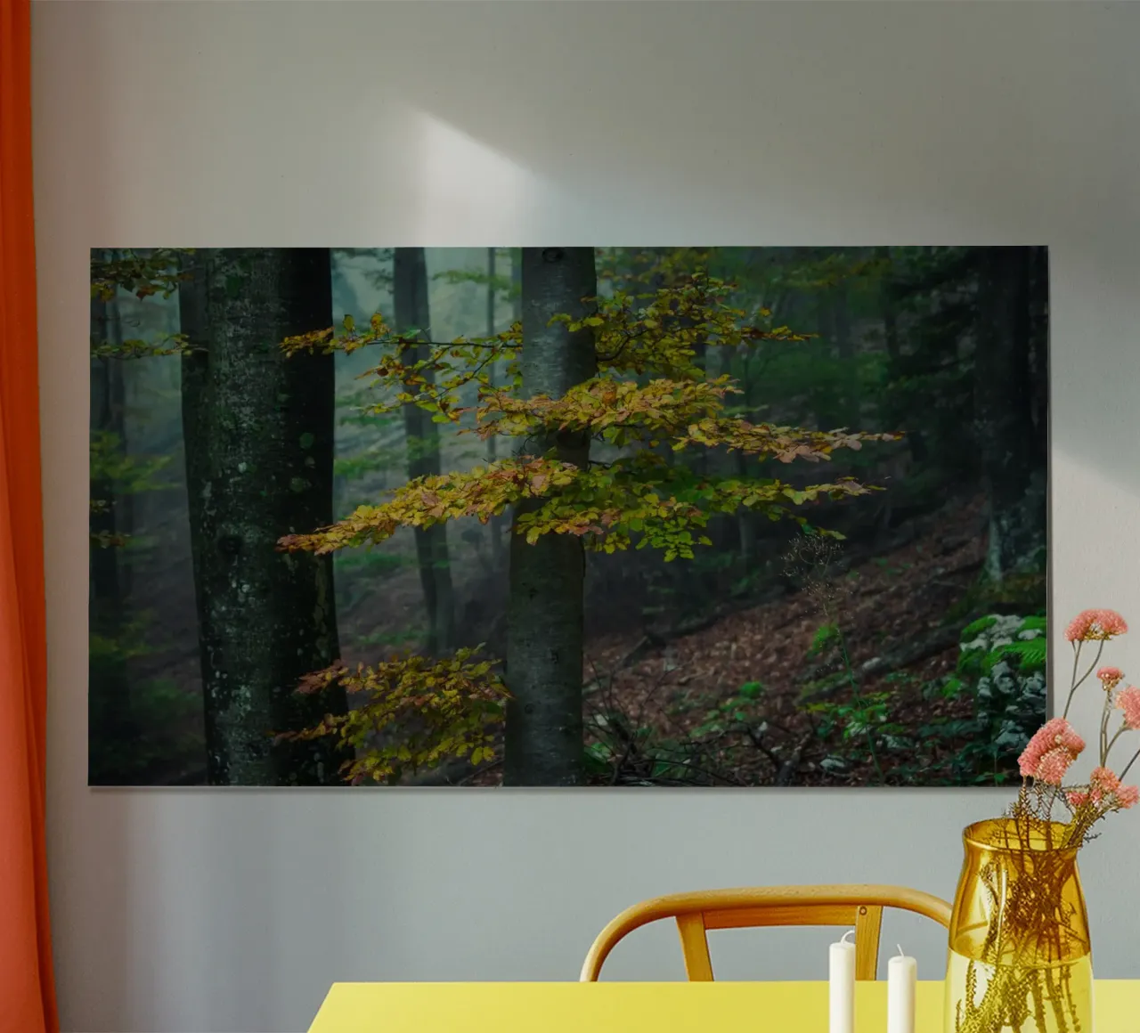 Sussurri di sentieri d'autunno carta hahnemühle da PhotoVibe Decor