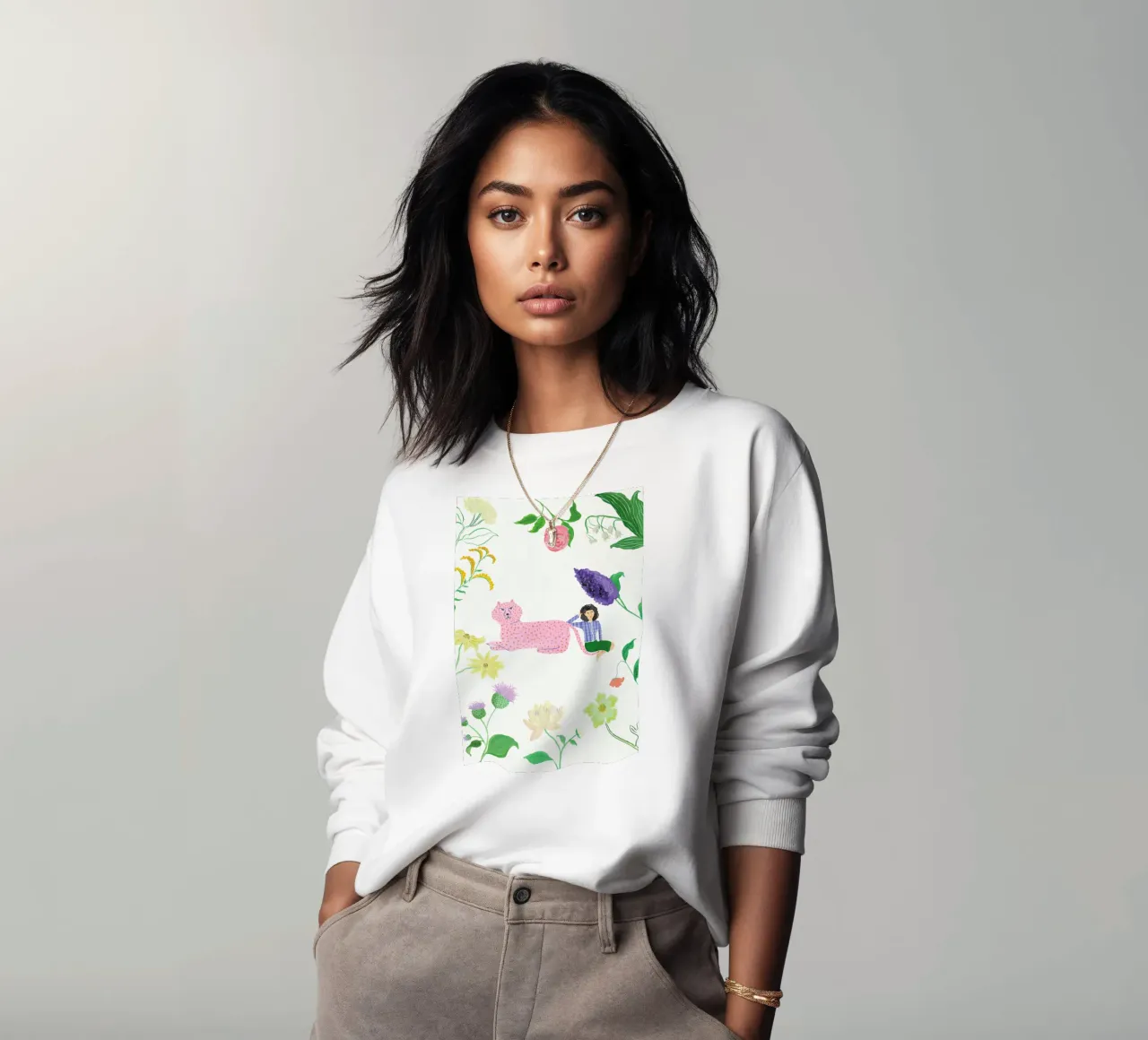 Daydreaming felpa da Atelier Mave