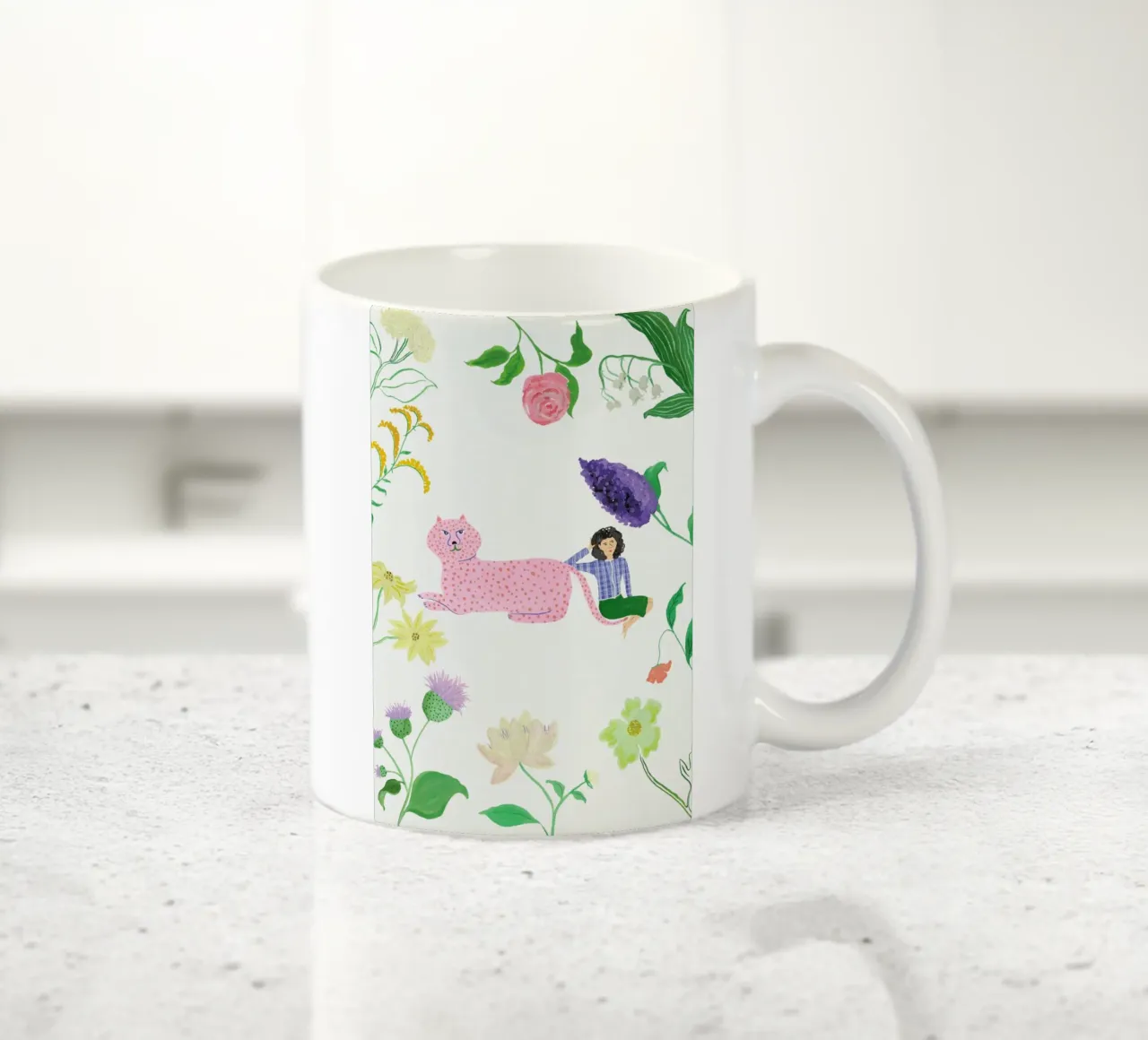 Daydreaming tazza in ceramica da Atelier Mave