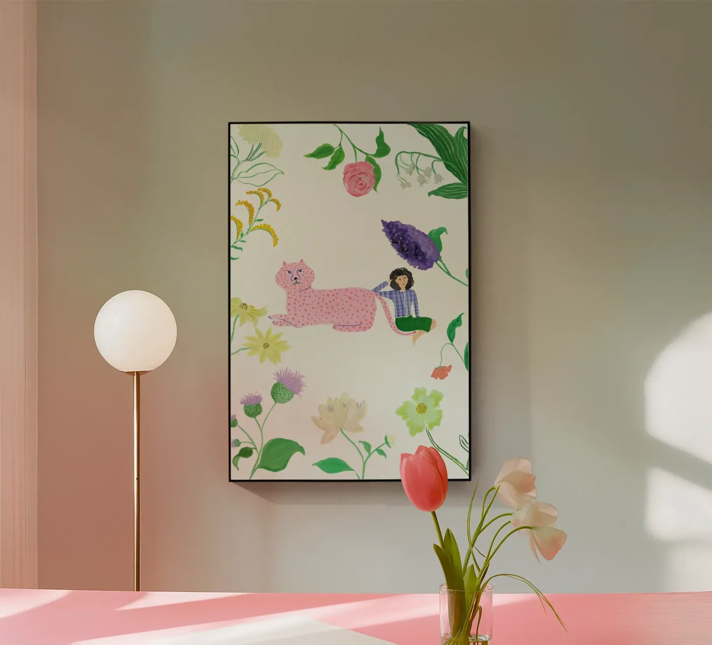 Daydreaming Acryl-Glas von Atelier Mave