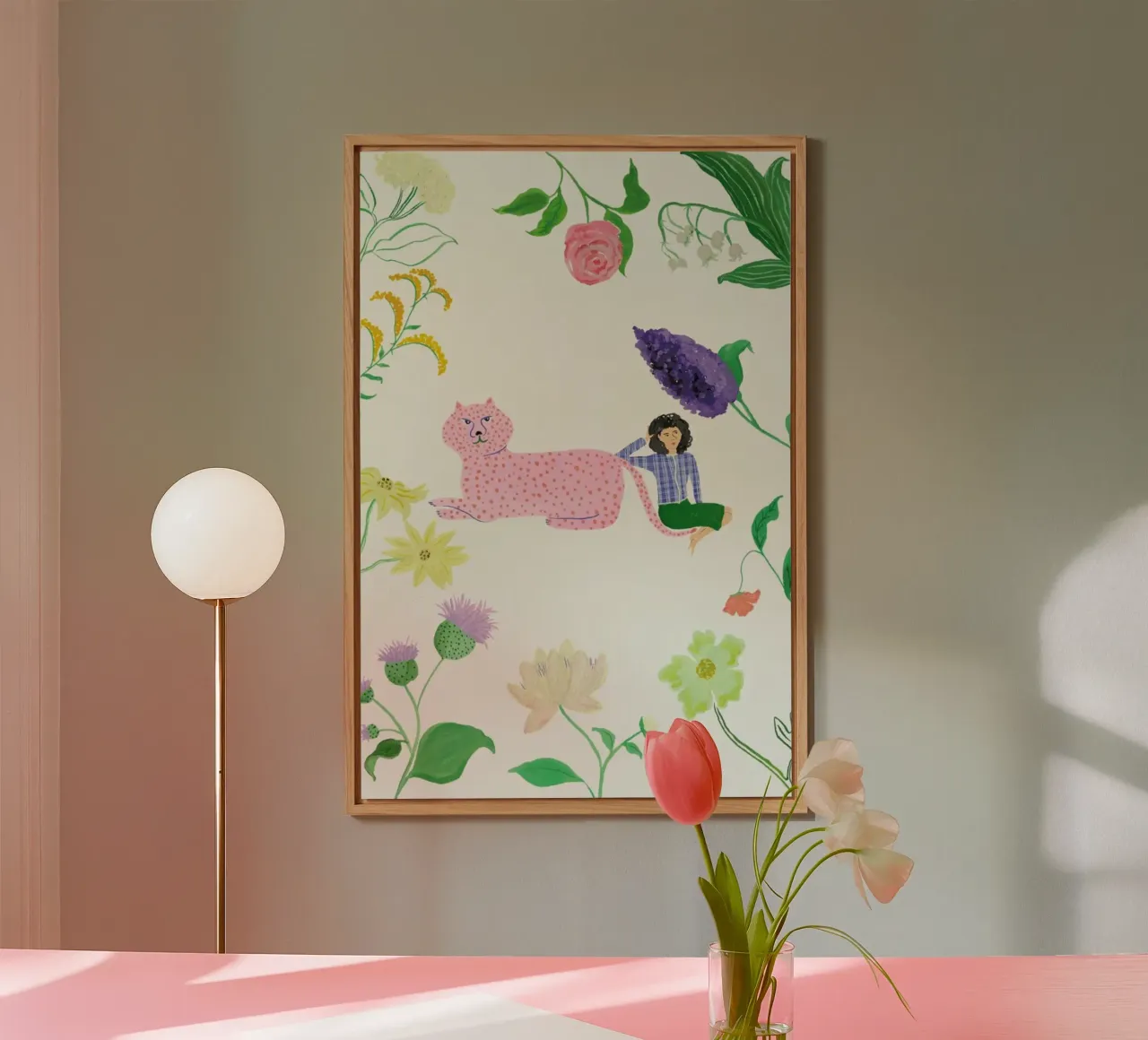 Daydreaming alluminio dibond da Atelier Mave