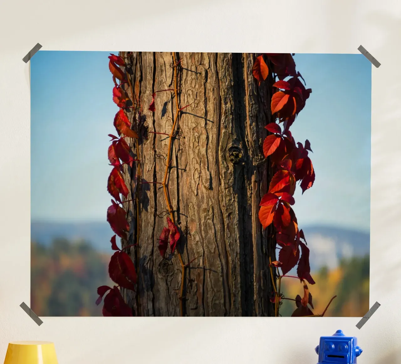 Sussurri di sentieri d'autunno poster da PhotoVibe Decor