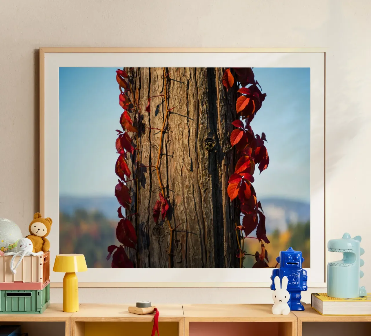 Sussurri di sentieri d'autunno poster da PhotoVibe Decor