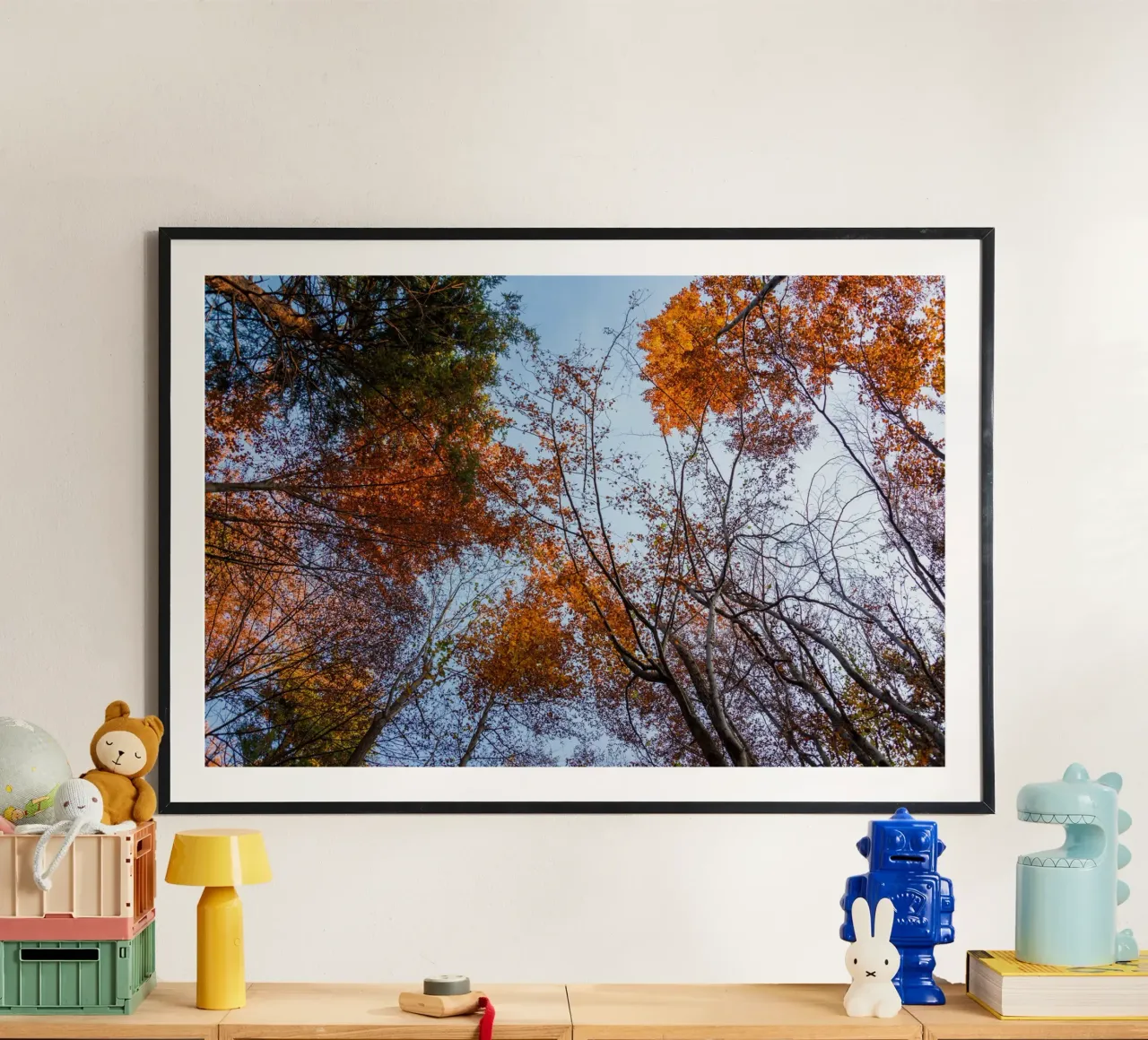 Sussurri di sentieri d'autunno carta hahnemühle da PhotoVibe Decor