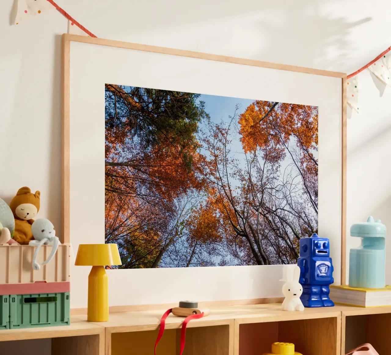 Sussurri di sentieri d'autunno carta hahnemühle da PhotoVibe Decor