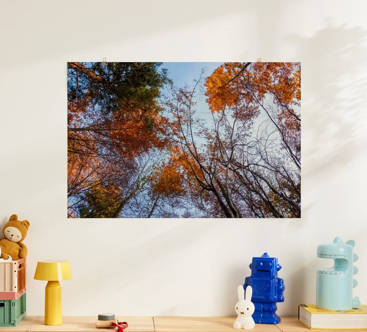 Sussurri di sentieri d'autunno carta hahnemühle da PhotoVibe Decor