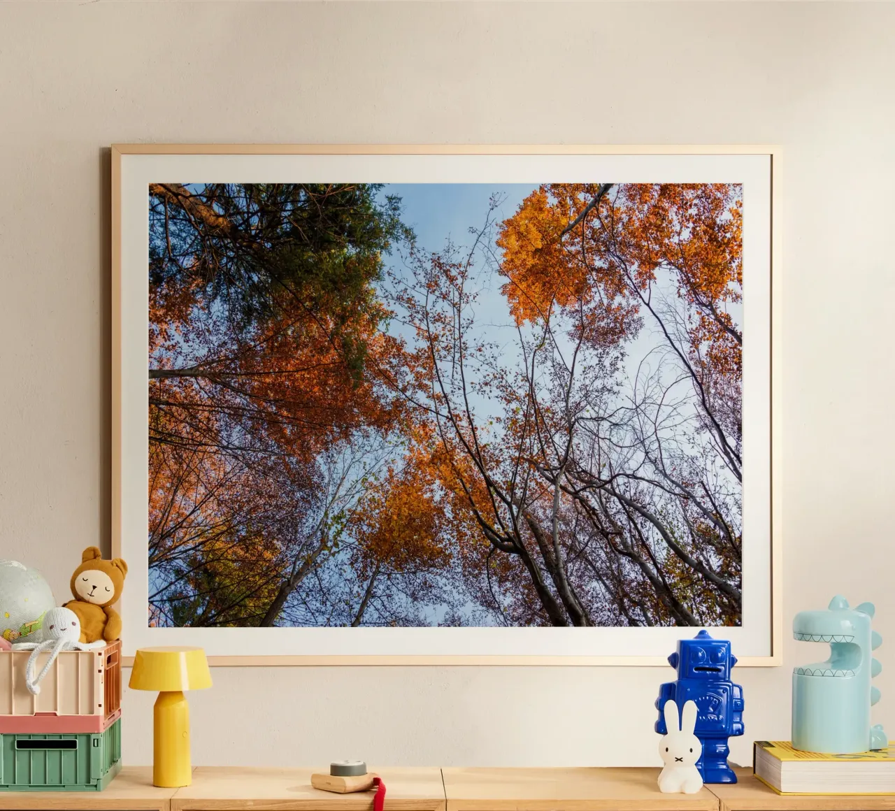 Sussurri di sentieri d'autunno carta hahnemühle da PhotoVibe Decor