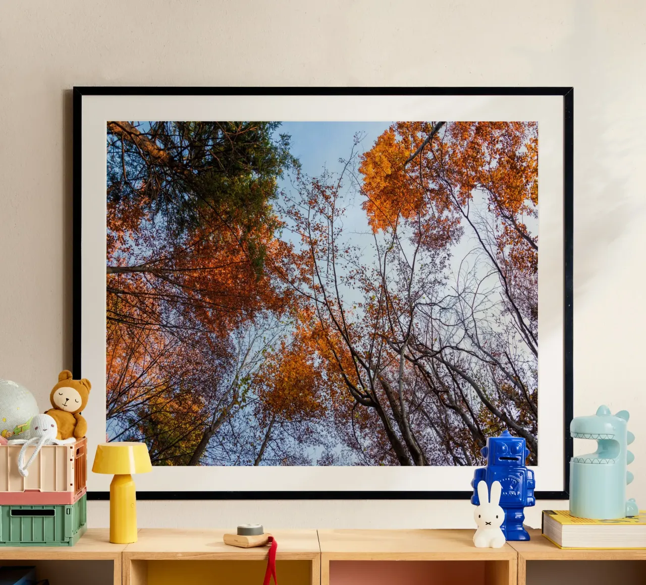 Sussurri di sentieri d'autunno carta hahnemühle da PhotoVibe Decor