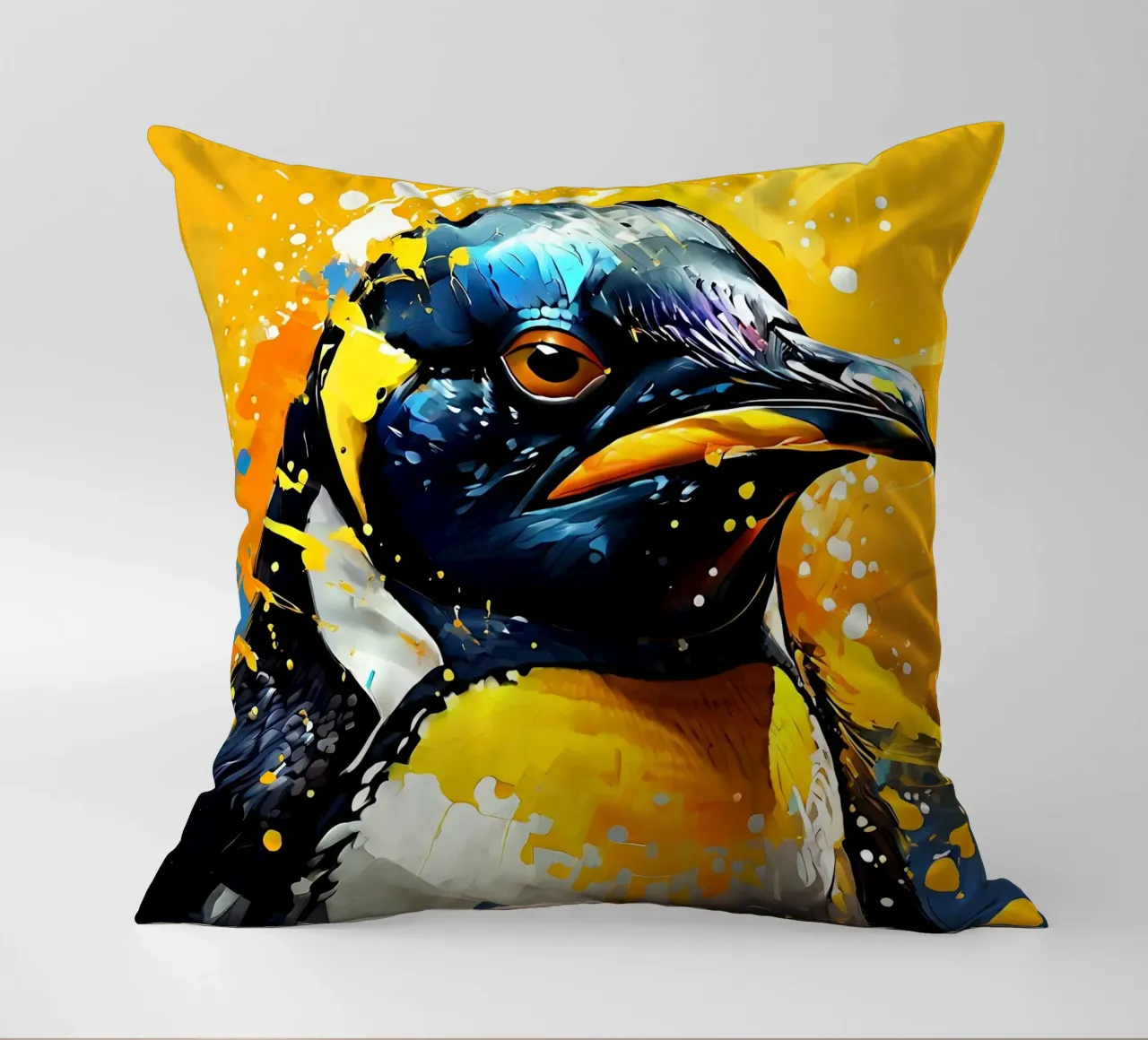 Pinguino_Stil_G_1 cuscino da Tierisch bunt by LK