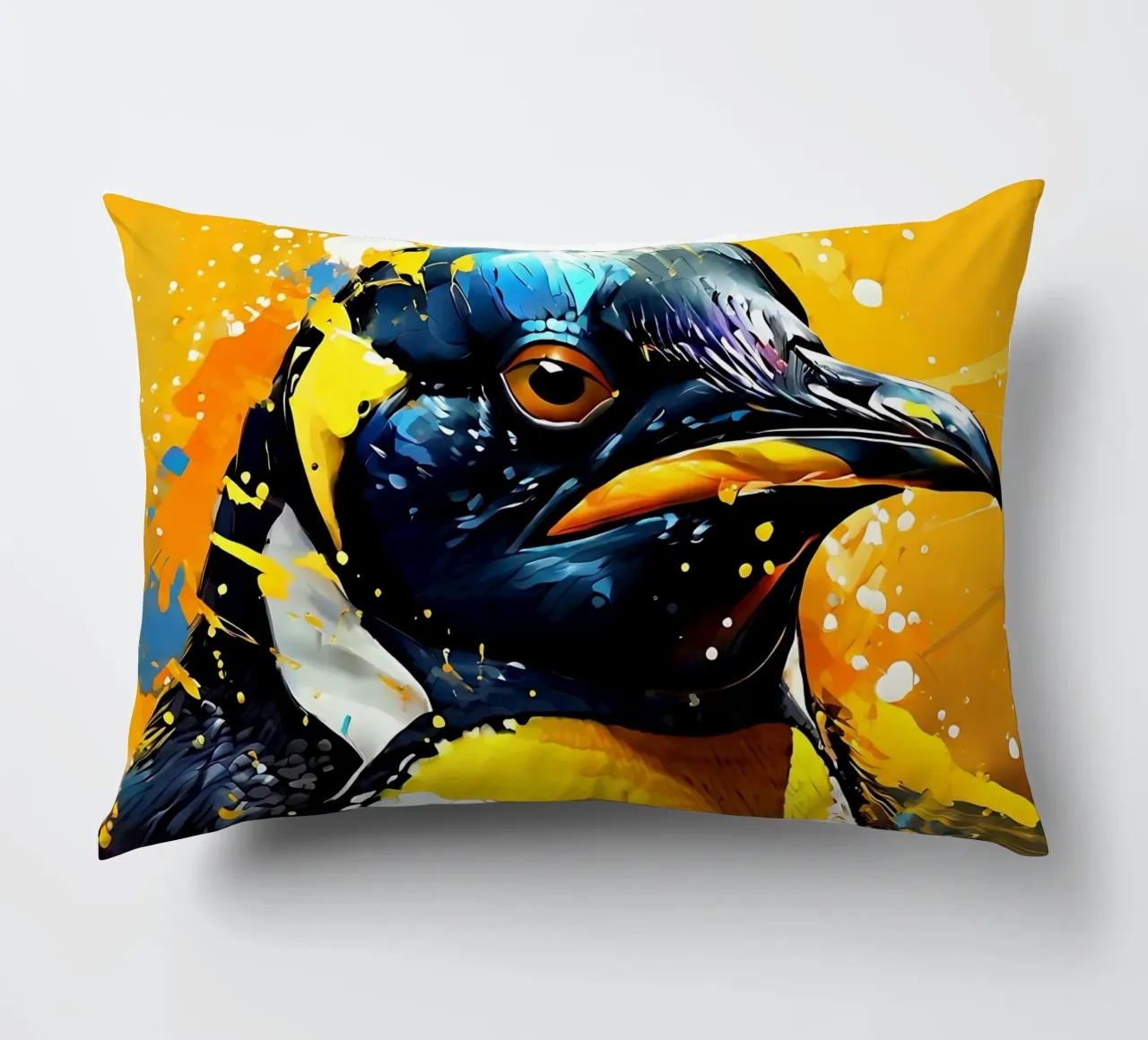 Pinguino_Stil_G_1 cuscino da Tierisch bunt by LK