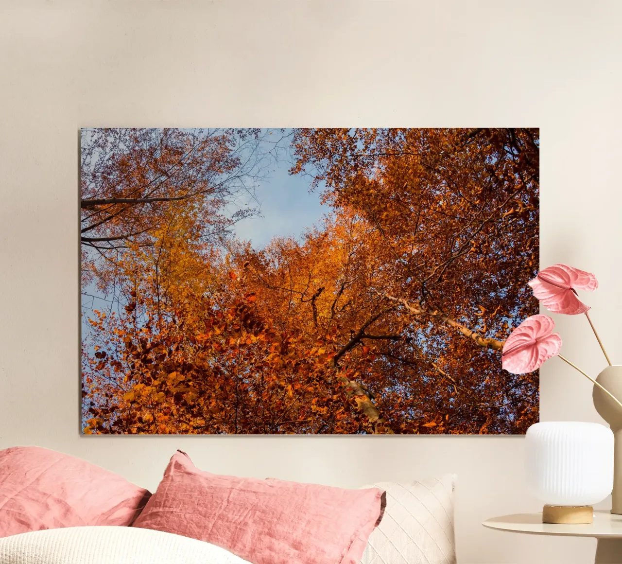 Sussurri di sentieri d'autunno carta hahnemühle da PhotoVibe Decor