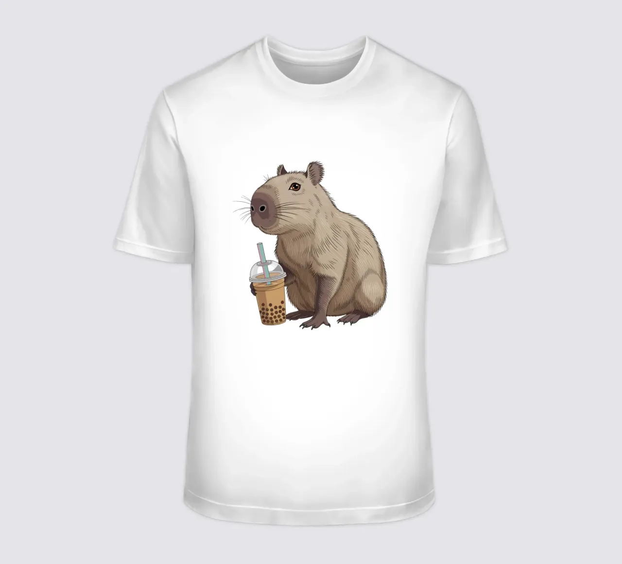 Capy & Bara Bubble Tea t-shirt da Shirtfantastisch